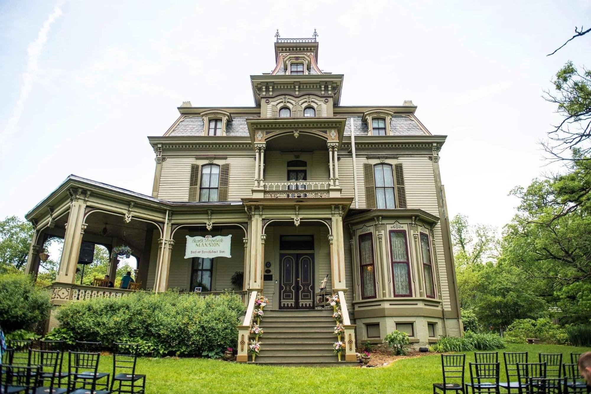 Garth Woodside Mansion Bed And Breakfast Hannibal Exterior photo