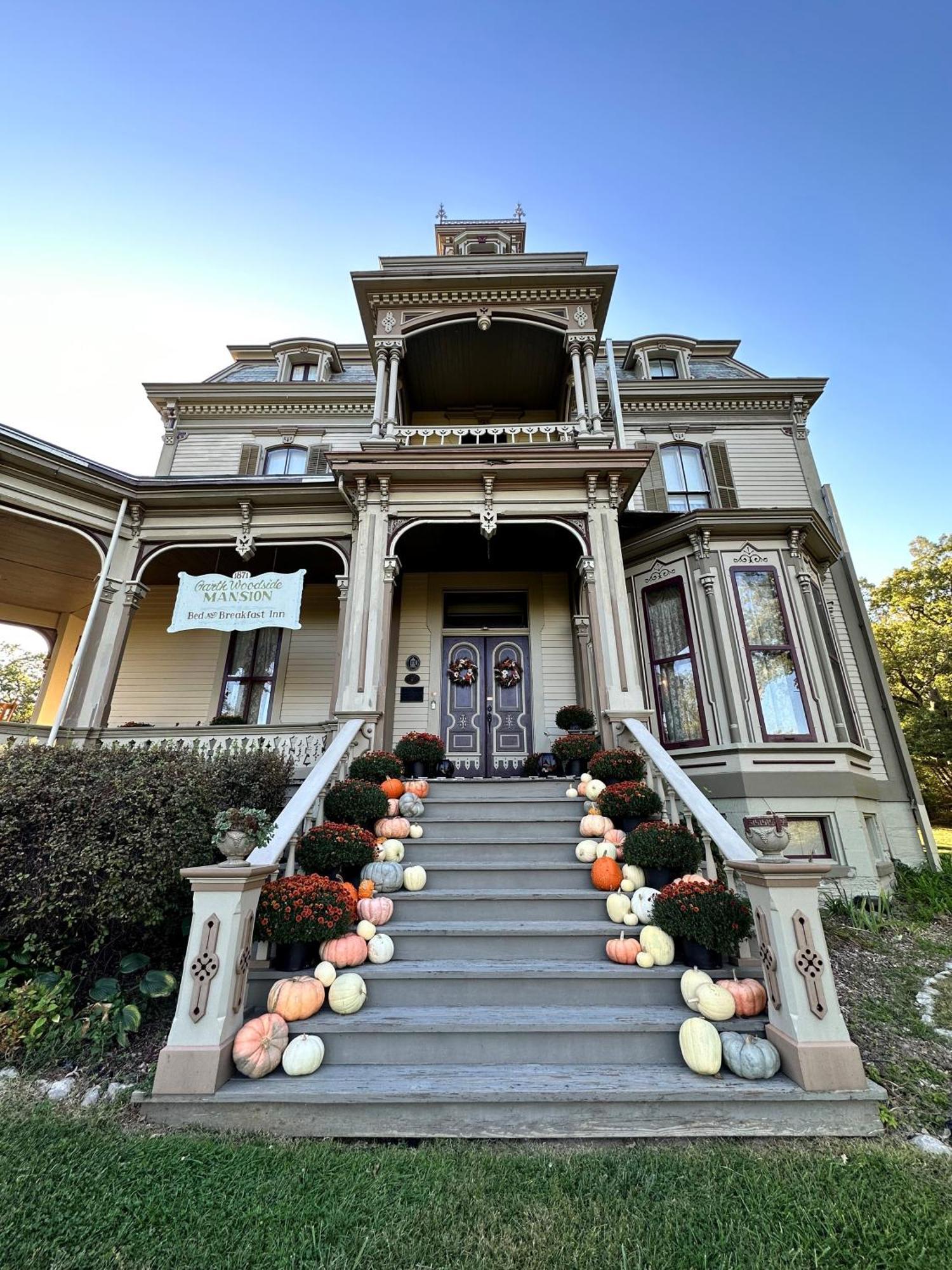 Garth Woodside Mansion Bed And Breakfast Hannibal Exterior photo